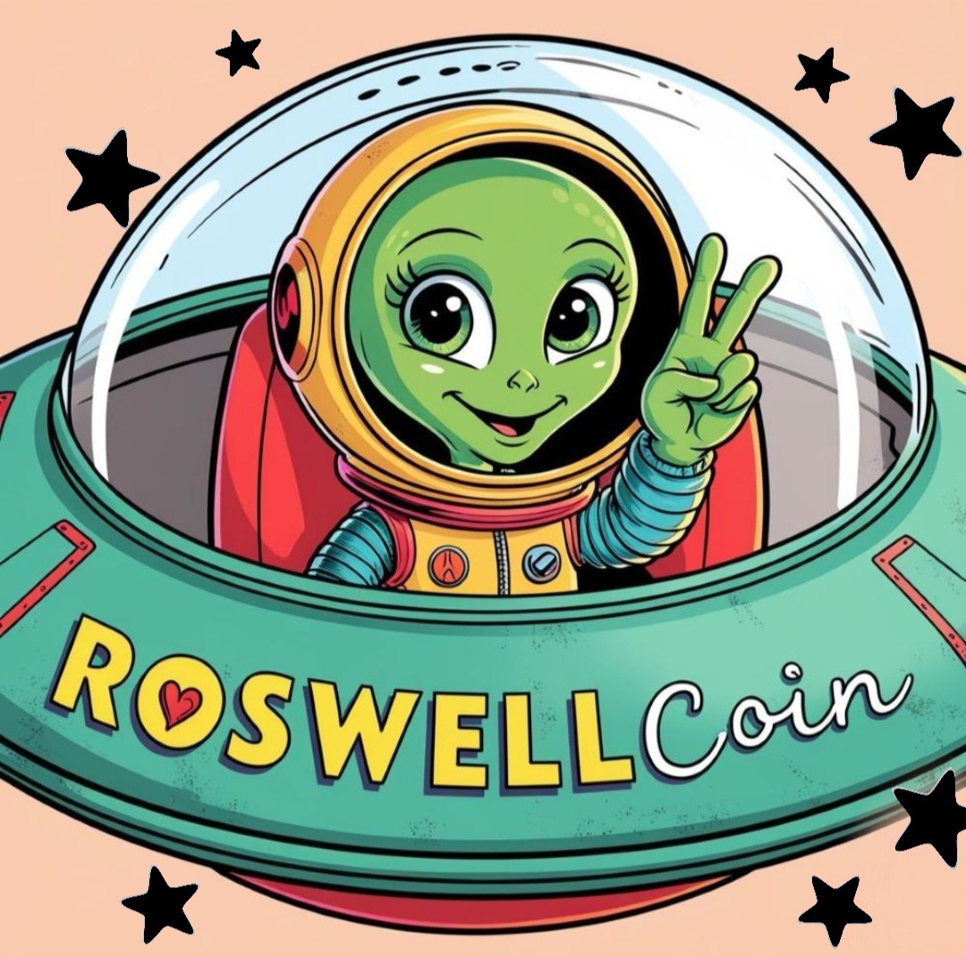 Original RoswellCoin mission patch artwork